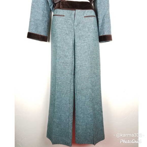 Nanette Lepore Wool Blend Pantsuit Tweed Sz 2-4 - Picture 5 of 8
